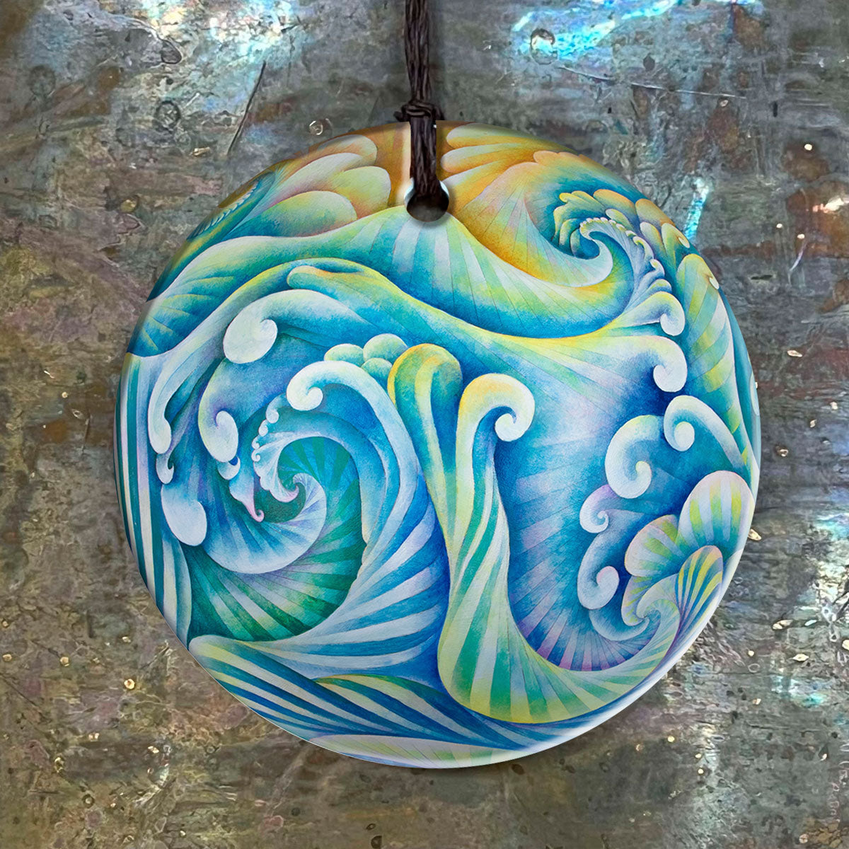 Ocean Waves Termesphere Ornament